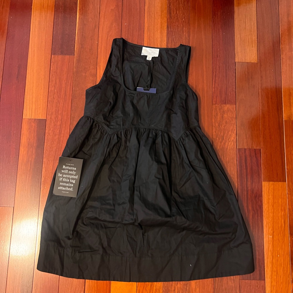 Tuckernuck Pomander Palace Black Sleeveless Porto Dress